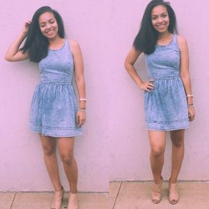 Denim dress